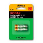 Ince Şarj Edilebilir Aaa 1000 Mah 2 Li 1 Paket Kumanda Pili Şarjlı Ni-Mh 1 Paket Doldurulabilir Pil