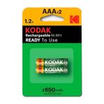 Ince Şarj Edilebilir Aaa 650 Mah 2 Li 1 Paket Kumanda Pili Şarjlı Ni-Mh 1 Paket Doldurulabilir Pil