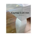 İnce Şeffaf Naylon Muşamba Pvc 0,20 mm Kalın Masa Örtüsü Koruyucu Silinebilir Sıvı geçirmez Şeffaf 140 x 230