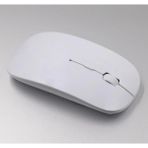 Ince USB Bilgisayar Pc Dizüstü Masaüstü Kablosuz Mouse (Beyaz)