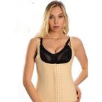İnce Yaşam Askılı Latex Bel ve Göbek Korse Ten - 42