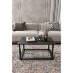 İNCELER DEKOR & DİZAYN HOLE Masivo Orta Sehpa 68x42 DİKDÖRTGEN SİYAH