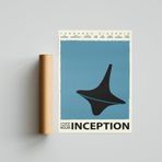 İnception Film Tasarım Duvar Poster 30x42 Çerçevesiz