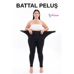 İNCEYAŞAM İçi Peluş Termal Tayt Battal Büyük Beden Kışlık Peluş Tayt Dikişsiz Tayt Peluş