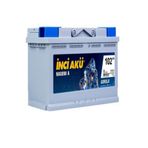 İnci 12 V 102 Amper Alçak Inci Akü . Yeni Üretim.!!