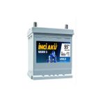 İnci 12 Volt 55 Amper "dar" Tip Tam Kapalı Inci Akü.!! Yeni Üretim.!!