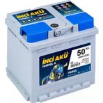 İnci 12V 50 Ah (Amper) 420 Cca Alçak Akü - Eski İadesiz