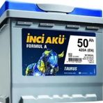 İnci 12V 50 Ah Amper Akü