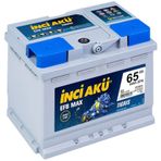 İnci 12V 65 Ah Amper Efb Max Tigris 640 A En Start-Stop Akü