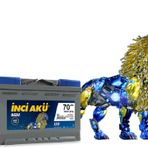 İnci 12V 70 Ah Amper AGM Start&Stop Akü