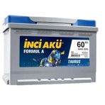 İnci Akü 12V 60 Amper 540A Akü