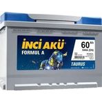 İnci Akü 60Ah Formul A Akü