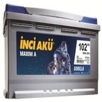 İnci Akü 930CCA 102 A 12 V Maxim A Gorilla Akü
