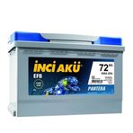 İnci Akü Start-Stop EFB Pantera 12V 72A Akü