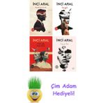 Inci Aral 4 Kitap Seti + Çim Adam Hediye - Hayır