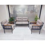 Inci Balkon-Bahçe-Kafe Çay Seti Koltuk Oturma Takımı-Oturma Grubu
