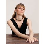 İnci Detaylı Choker Kadın Kolye Standart Renk K1986215_089