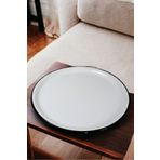 İnci Emaye 70no Emaye Sini Sofra, Yemek Sunum Tepsi, Yer Sofrası Çinko ~68 Cm