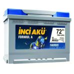 İnci Formül A Taurus 12 V 72 Ah 700 cca EN Akü