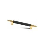 Inci Kombin Lüks Modern Dolap Çekmece Kulpları 160 Mm Siyah Altın