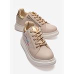 inci mark Kız Çocuk Bej Sneaker Ayakkabı Filet