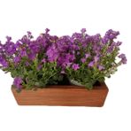 inci mobilya ahşap ahşap saksı ahşap çam ağacı 30x11x8cm.