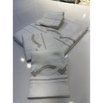 İnci Secret Home Nakış Işlemeli Pamuk Saten Nevresim Takımı 6 Parçadan Oluşmaktadır.< - Ekru - 220 x 235 cm