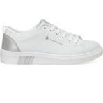 İnci Tına 3fx Beyaz Kadın Sneaker - Beyaz - Gümüş