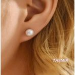 Inci Top Küpe / Kültür Incisi 7 mm