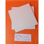 İnci Tuval 35 x 35 cm Pres Mdf Plaka 2 Adet Yüzey Dokulu Kompozit Boyanabilir Mdf Kalınlık 5 mm