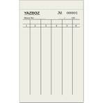 İnci Yazboz Oyun Kağıdı 6 Bölmeli 100 Cilt - 9,5 x 17 Cm