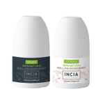 INCIA Doğal Roll-On Deodorant Set-1 Bayan 50ml+1 Erkek 50ml