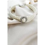 İNCİLİ CHOKER TASMA KOLYE SİLVER