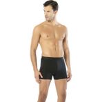 İncili Erkek Modal Boxer – Yumuşak Dokulu, Nefes Alan Esnek Iç Giyim - Siyah - 2XL