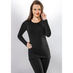 Incili Kadın Termal Body - Siyah - XL