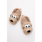 İncim Doggy Vizon Unisex Çocuk Terlik Yaz Sezonu için Bej Renkli Su Geçirmez EVA Malzemeden