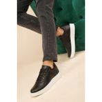 İncim Incim Siyah/beyaz Lifestyle Unisex Spor Ayakkabı Günlük Sneaker Airforce - Siyah - Beyaz