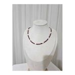 İnciora Jewelry Gerçek Arpa İnci Ve Yakut Taşlı Kolye