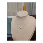 İnciora Jewelry Gerçek Doğal 8-9 Mm Tek İncili (Premıum Kalite) , Gümüş Zincir Kolye