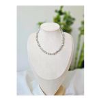 İnciora Jewelry Gerçek Doğal İnci Gümüş Renkli Kolye