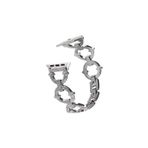 İncisoft Apple Watch 2/3/4/5/6/7/8/se 38mm 40mm 41mm Charm Taşlı Klipsli Gösterişli Metal Tasarım Kordon