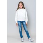 incity Kız Çocuk İncili Sweatshirt