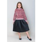 incity Kız Çocuk Pullu Sweatshirt
