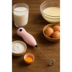 İndecor Houseware Yüksek Devirli Yumurta Karıştırıcı Süt Köpürtücü El Mikseri Pilli Çırpıcı