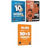 İndeks 2025 Ales Matematik + Paragraf Soru Deneme 3 Lü Set - Metin Şimşek, Berk Ekici İndeks