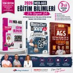 İndeks 2026 Meb-Ags Eğitim Bilimleri Ve Türk Milli Eğitim Sistemi Soru Bankası & Ags Eğitim Bilimleri 25 Deneme & Çıkmış Sorular Dizgi Kitap Seti