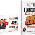 İndeks Akademi 2025 Kpss Türkçe Akademisi Video Ders Notları + Soru Bankası 2 Li Set - Berk Ekici
