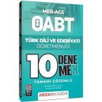 İndeks Akademi 2025 Öabt Meb-Ags Türk Dili Ve Edebiyatı Öğretmenliği 10 Denemex Çözümlü İndeks Akademi Yayıncılık