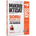 İndeks Akademi 2026 Kpss A Grubu Mikro İktisat Soru Bankası Ve 10 Deneme Çözümlü - Bilge Beyaz İndeks Akademi Yayıncılık