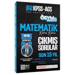 İndeks Akademi 2026 Kpss Meb-Ags Matematik Ösym Nin İndeksi Çıkmış Sorular Son 15 Yıl Konu Konu Çözümlü - Metin Şimşek İndeks Akademi Yayıncılık